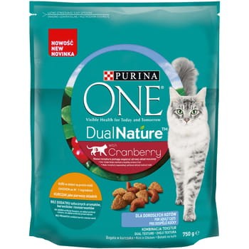 Purina One Dual Nature Cranberry 750 g 919004bf7761ae45d429c7e18f162559