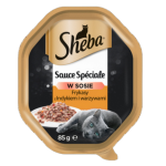 Sheba Sauce Spéciale Karma dla dorosłych kotów frykas z indykiem i warzywami 85 g