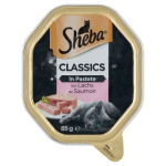 Sheba Classics Karma dla dorosłych kotów z łososiem 85 g
