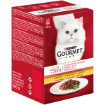Gourmet Mon Petit Pełnoporcjowa karma dla dorosłych kotów 300 g 6 x 50 g