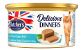 Butcher's Classic Delicious Dinners Karma dla dorosłych kotów mus z tuńczykiem i rybą morską 85 g