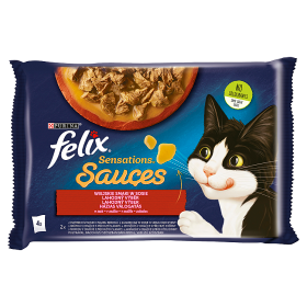 Felix Sensations Sauce Karma dla kotów wiejskie smaki w sosie 340 g 4 x 85 g 1ee621572a355a18fdd0137a917e089e