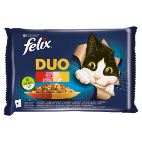 Felix Duo Karma dla kotów wiejskie smaki w galaretce 340 g 4 x 85 g 1f66d4ee38669336bedef44d13e9d6a1