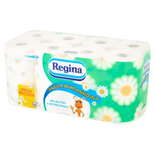 Regina Papier toaletowy Rumiankowy 16 rolek 59d4b3552942e79fe062f1e6d109ebe3