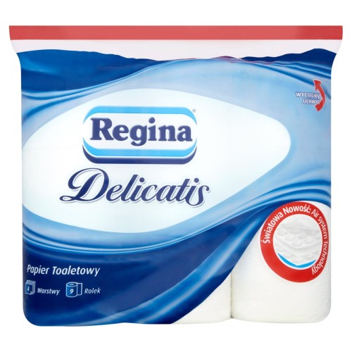Regina Delicatis Papier Toaletowy 4 warstwy 9 rolek e07c6bd9dfea2423848d2d186413cacf
