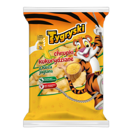 Tygryski chrupki/kasz jagl 50 g TYGRYSKI CHRUPKI/KASZ JAGL 50G