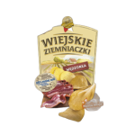 Wiejskie Ziemniaczki Chipsy ziemniaczane o smaku wędzonki 130 g