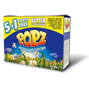 Popz Popcorn Do Mikrofalówki Maślany 6 W Cenie 5 600 g 3257822ba262b33dfa8f6a51d1bfd0f8