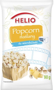 Helio Popcorn maślany 90 g