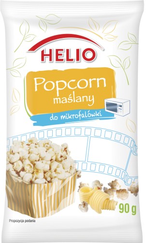 Helio Popcorn maślany 90 g 1a058a09a3159361bb948cce4e6dde87