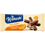 Krakuski Paluszki z galaretką pomarańczową w czekoladzie 144 g