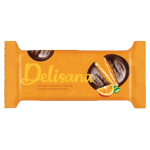 Delisana Biszkopty Z Galaretką O Smaku Pomarańczowym W Polewie Kakaowej 135 g
