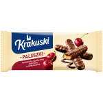 Krakuski Paluszki z galaretką wiśniową w czekoladzie 144 g
