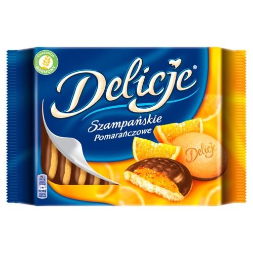 Delicje Szampańskie Pomarańczowe 294 g 6e3fb7756171f26ed1c529e30c6d006a