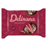 Delisana Biszkopty Z Galaretką O Smaku Wiśniowym W Polewie Kakaowej 300 g