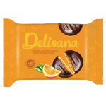 Delisana Biszkopty Z Galaretką O Smaku Pomarańczowym W Polewie Kakaowej 300 g