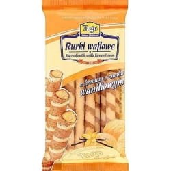 Rurki Waflowe waniliowe Tago 150 g 2c733f2f0d23faee37de72ae1fdbb7a4