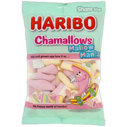 Haribo Chamallows Mallow Mania Pianki 175 g Haribo Chamallows Mallow Mania Pianki 175 g