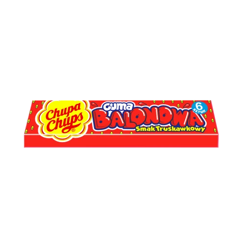 Chupa Chups Guma Balonowa Truskawka 27,6 g c138192ad31d3a8c790a9fe9d2918342