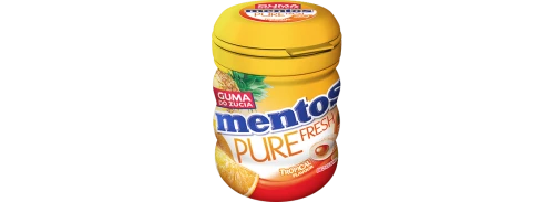 Mentos Pure Fresh Tropical Butelka 30 sztuk 60 g 7ad08066f98d852d08476767f4e68f09