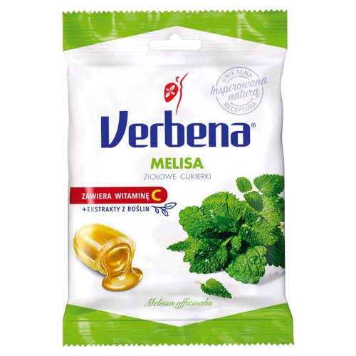 Verbena Melisa Ziołowe cukierki 60 g d6341bdd51ea2afaab1865e6a0f192ca