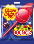 Chupa Chups Colors Lizaki barwiące 10 sztuk 120 g