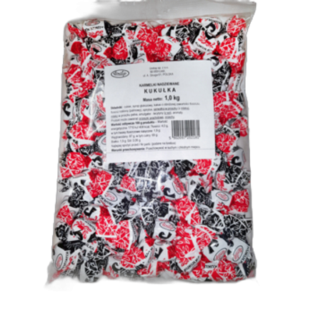 Unitop Karmelki Nadziewane Kukułka 1 kg luz Unitop Karmelki Nadziewane Kukułka 1 Kg Luz