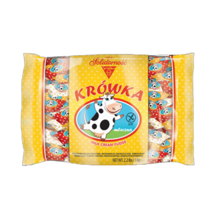 Solidarność Krówka Pomadki mleczne 1 kg Solidarność Krówka Pomadki mleczne 1 kg