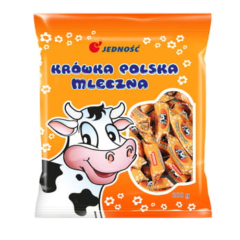 Krówka Polska Mleczna 200 g Jedność 7614cf49f06e3ebdbc2c68bd5f00bbe7