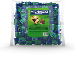 Mieszko Michaszki Original Cukierki z orzeszkami arachidowymi w czekoladzie 1 kg