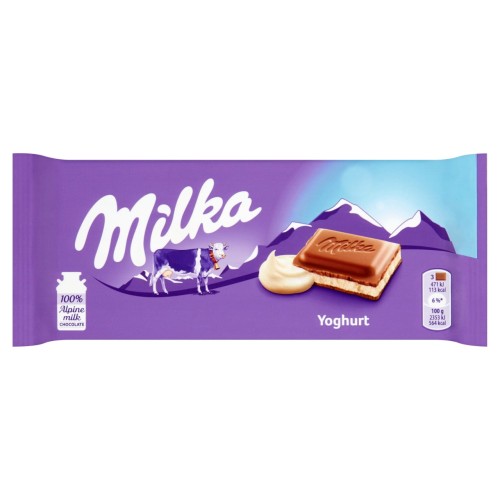 Milka Czekolada Yoghurt 100 g eaa9d690d10cbbad5546be001158b536