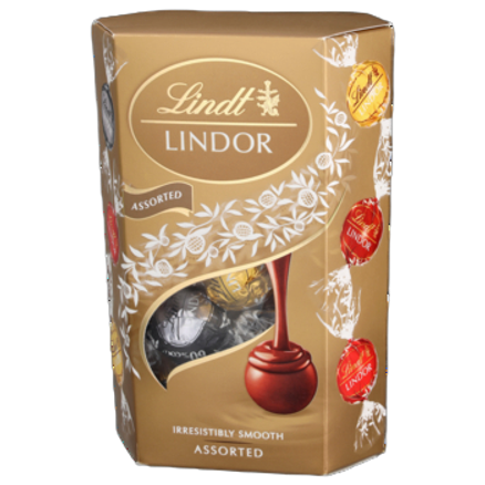 Lindt Lindor Assorted Pralinki z czekolady z nadzieniem 200 g Lindt Lindor Assorted Pralinki z czekolady z nadzieniem 200 g