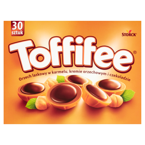 Toffifee Orzech laskowy w karmelu kremie orzechowym i czekoladzie 250 g 41faff4439074403e91991c6839c61af