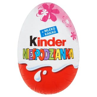 Kinder niespodzianka różowa 20 g 290b7501091f521f15aeee03ee22799e