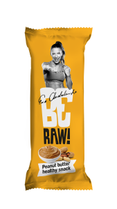 BeRAW Baton healthy snack - masło orzechowe 40 g