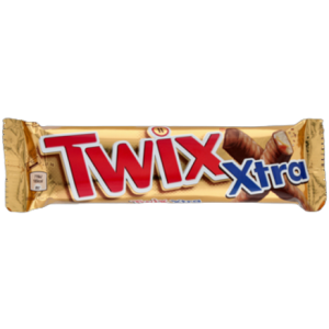 Twix Xtra Baton z ciastkami i karmelem oblany czekoladą 75 g 2 sztuki