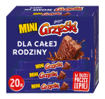 Mini Grześki w czekoladzie - 20 sztuk w kartonie 400 g