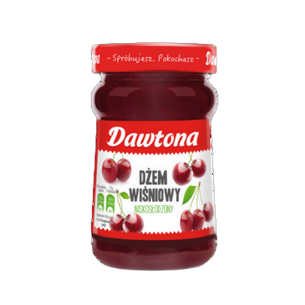 Dawtona Dżem wiśniowy 280 g Dawtona Dżem wiśniowy 280 g