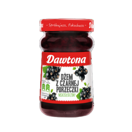 Dawtona Dżem czarna porzeczka 280 g Dawtona Dżem czarna porzeczka 280 g