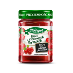 Herbapol Dżem z czerwonych porzeczek o obniżonej zawartości cukru 280 g