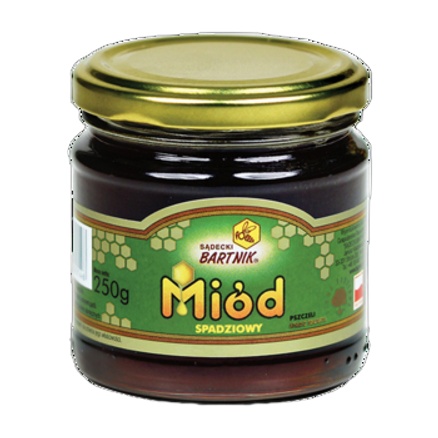Bartnik Miód Spadziowy 250 g Bartnik Miód Spadziowy 250 g