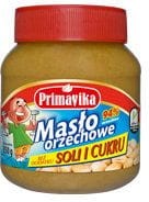 Primavika Pasta orzechowa bez dodatku soli i cukru 350 g 329105b94cd5342b3f479869e95a0678