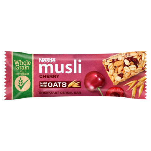 Nestlé Musli Batonik zbożowy z wiśniami 35 g d88e98b5d26af41313c4c09c9494e481