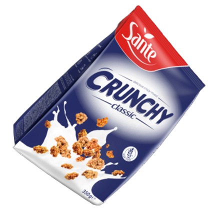 Sante Crunchy klasyczne bez dodatku pszenicy 350 g Sante Crunchy klasyczne  bez dodatku pszenicy 350 g