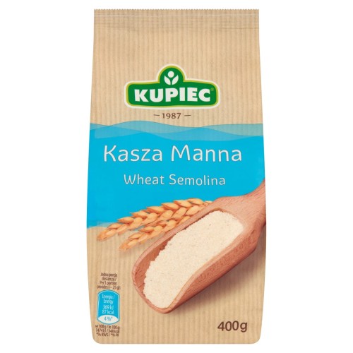 Kupiec Kasza manna 400 g dfddafb6051c054085cbef4477347434