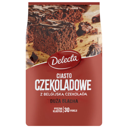 Delecta Duża Blacha Ciasto czekoladowe 670 g