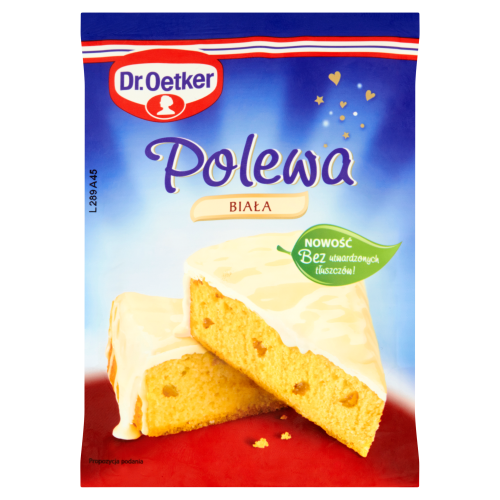 Dr. Oetker Polewa biała 100 g