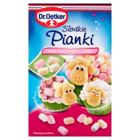 Dr. Oetker Słodkie pianki mini Marshmallows 30 g 59a60ba4b3b27715a4dacf71eb2b9a03