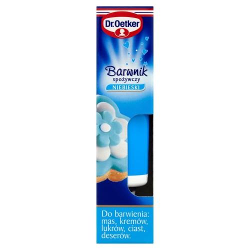 Dr. Oetker Barwnik Spożywczy Niebieski 10 g 9f7912138d49bdd74f76d3c1f4cc1cae