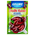 Gellwe Słodki Kubek Kisiel z kawałkami owoców wiśnia 30 g